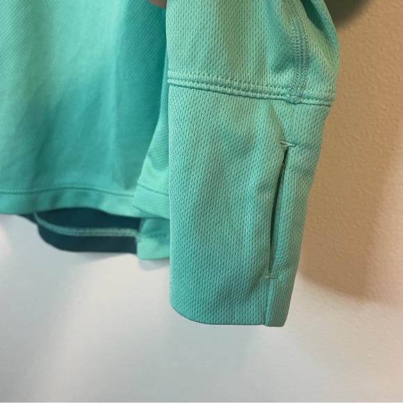 Nike Livestrong Teal Long Sleeve Dri-Fit Tee size M - Picture 4 of 5